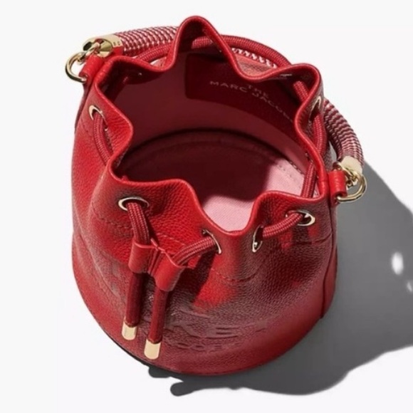 NWT Marc Jacobs Red Bucket Bag - Picture 7 of 15